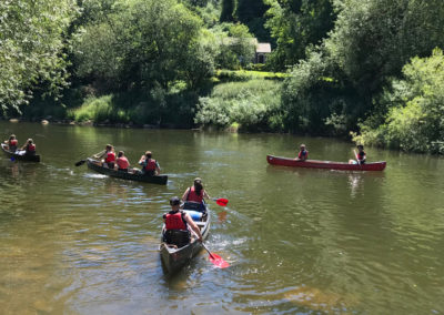 Canoe hire river Wye