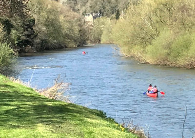 Canoe hire river Wye