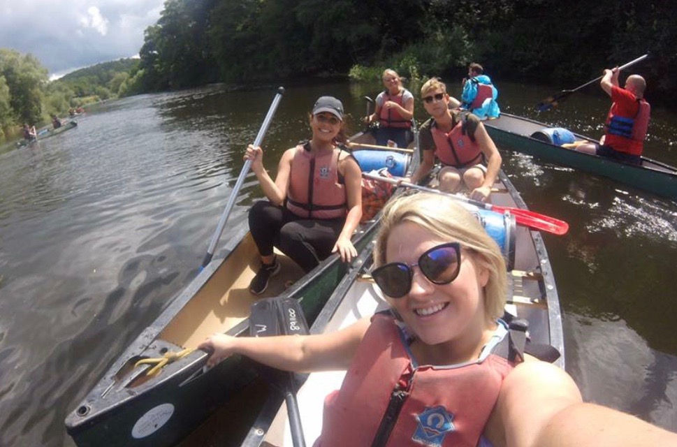 Canoe the Wye Ltd Selfie