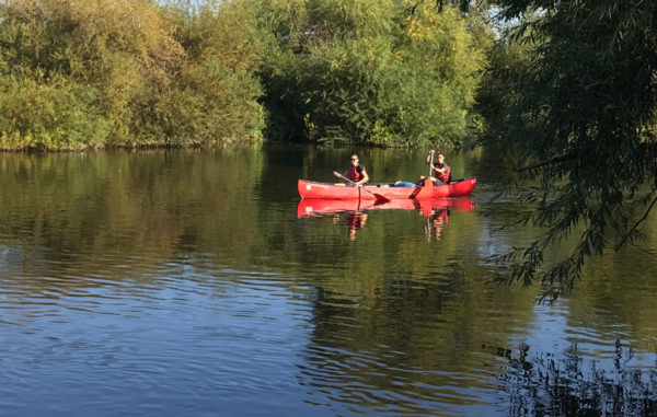 Canoe hire river Wye