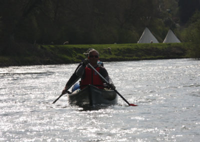 Canoe hire river Wye